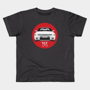 Nissan Skyline GTR R32 Design Kids T-Shirt